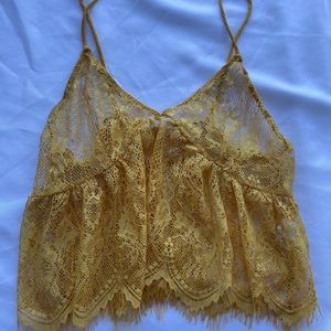 Lace Crop Top